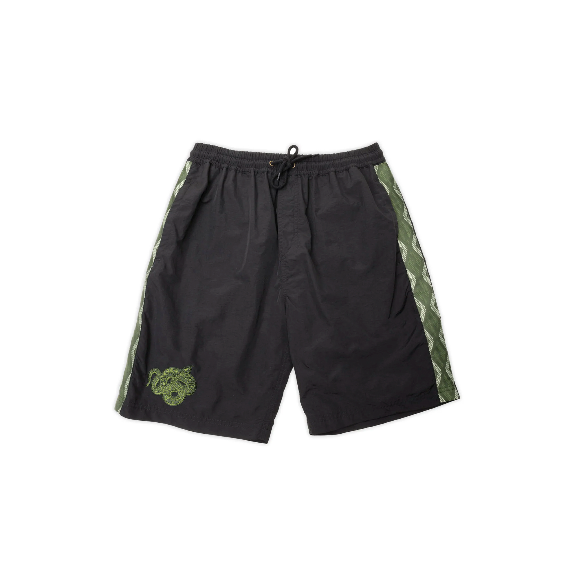 PASS~PORT - "COILED" RPET CASUAL SHORT BLACK