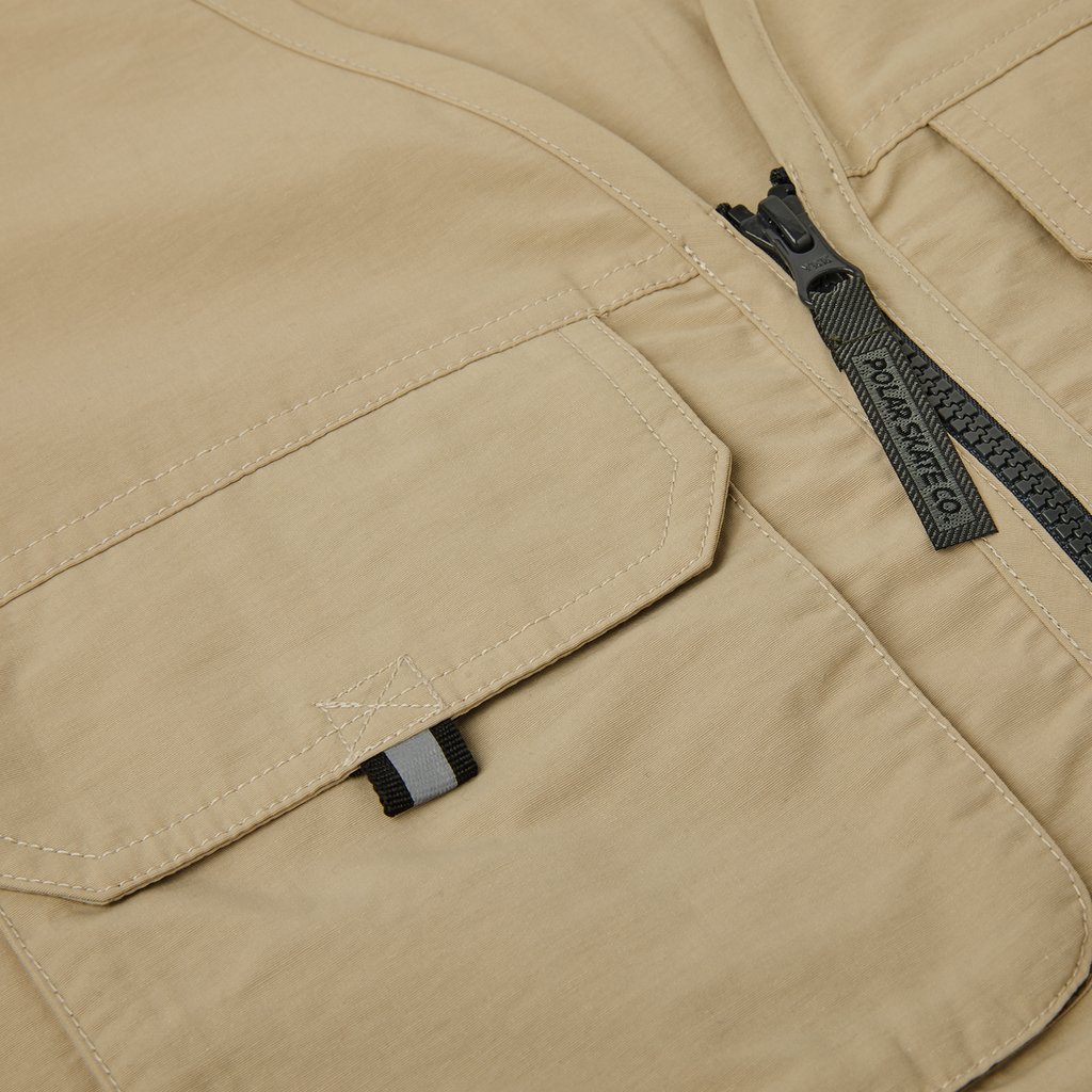 POLAR SKATE CO. - UTILITY VEST SAND – Rufus Macba POLAR SKATE CO. - UTILITY VEST SAND – Rufus Macba