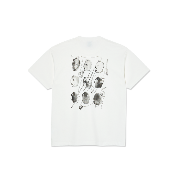 POLAR SKATE CO. - SEQUENCE TEE WHITE