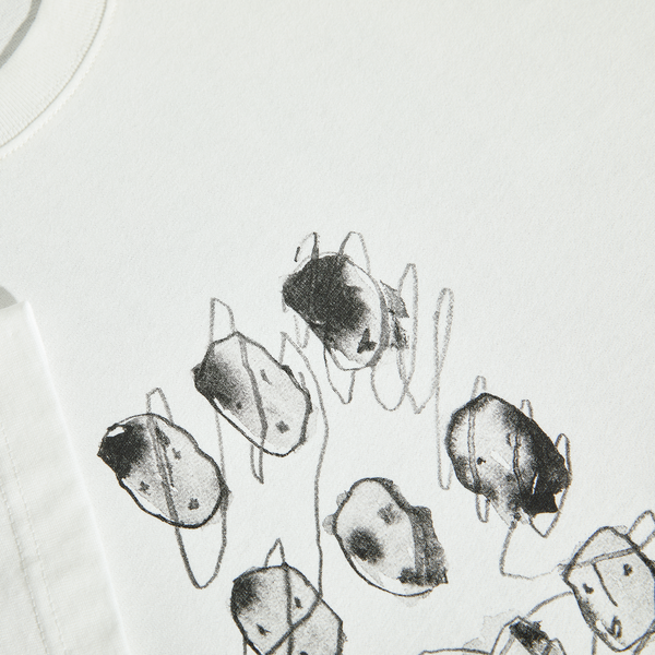 POLAR SKATE CO. - SEQUENCE TEE WHITE