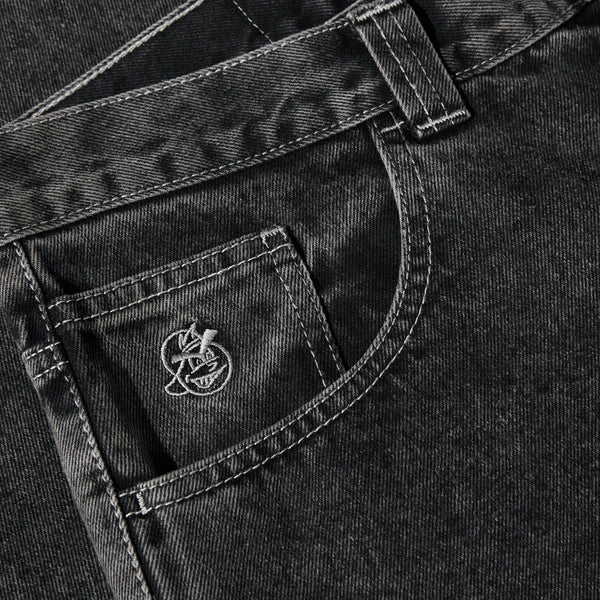 POLAR SKATE CO. - 93! PANTS (SILVER BLACK)