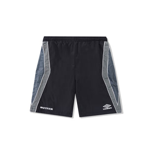 BUTTER GOODS / UMBRO - DIAMOND SHORTS BLACK