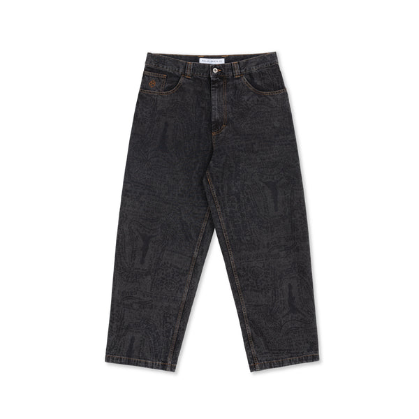 POLAR SKATE CO. - BIG BOY PANTS | EXIST - WASHED BLACK