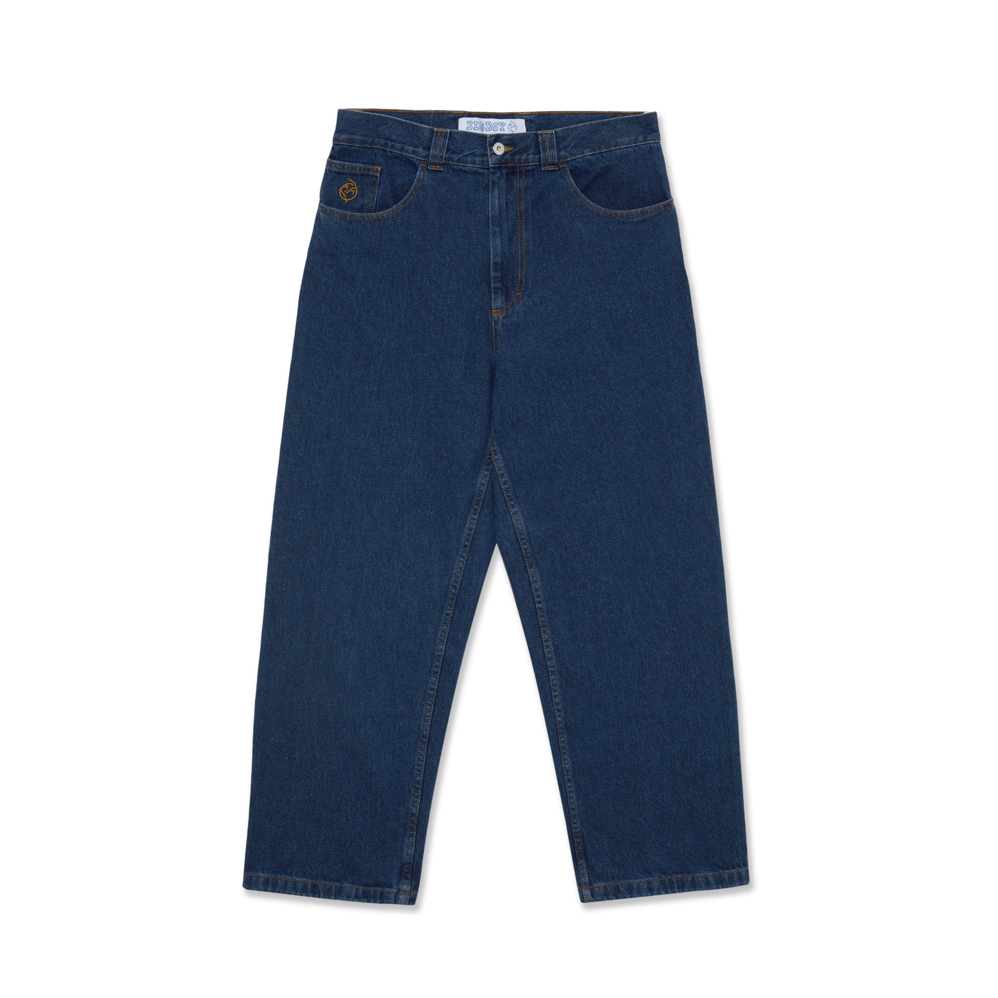 POLAR SKATE CO. - BIG BOY PANTS - DARK BLUE – Rufus Macba POLAR SKATE CO. - BIG BOY PANTS - DARK BLUE – Rufus Macba