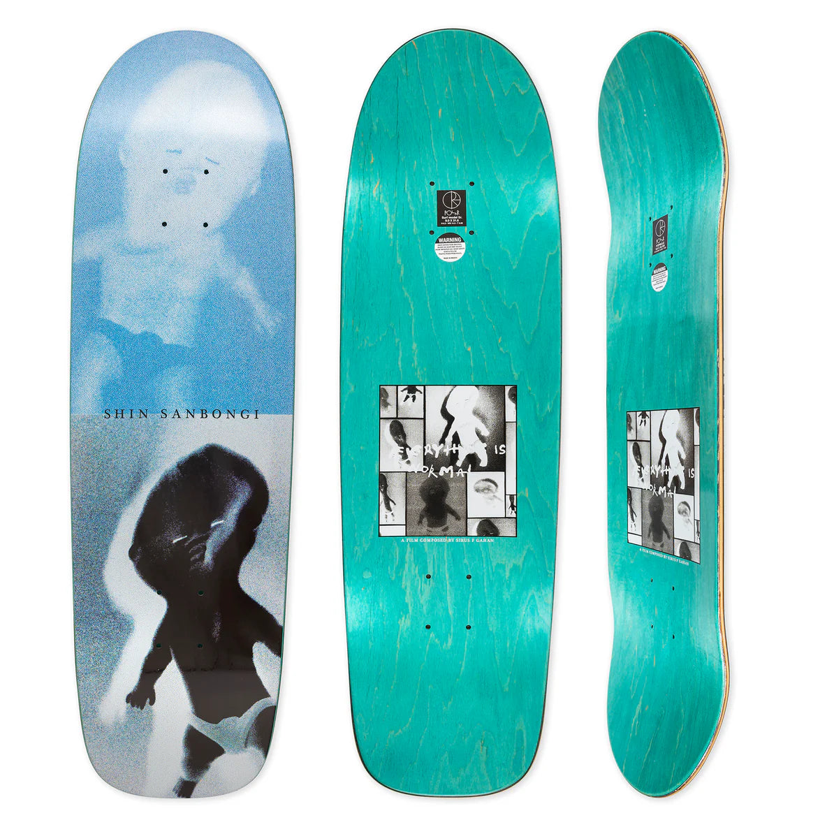 POLAR SKATE CO. - DECK | SHIN SANBONGI | BABIES SURF SR.