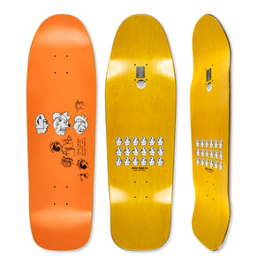 POLAR SKATE CO. - DANE BRADY MIA (ORANGE) 9.75" (DANE 1)