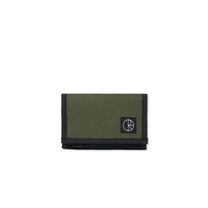 POLAR SKATE CO. - KEY WALLET | STROKE LOGO - ARMY GREEN