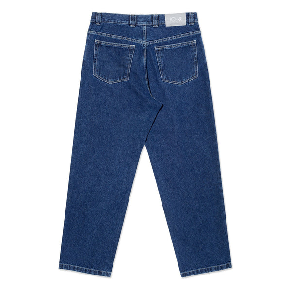 POLAR SKATE CO. - 93! PANTS (DARK BLUE W/ WHITE STITCHING)