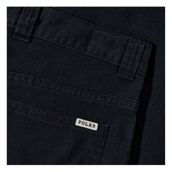 POLAR SKATE CO. - 93! WORK SHORTS (BLACK)