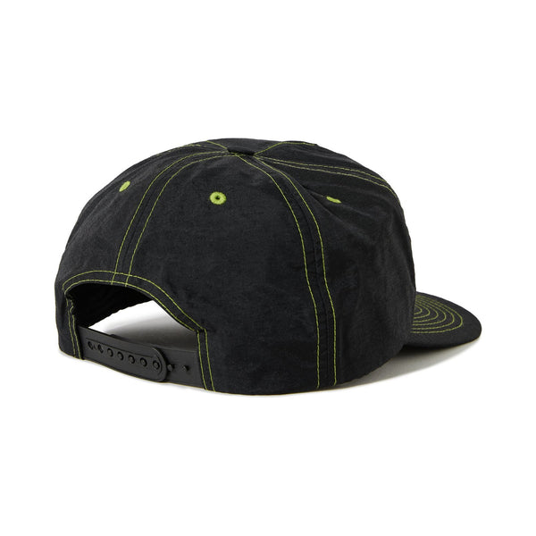 POLAR SKATE CO. - EARL CAP (BLACK/LIME)