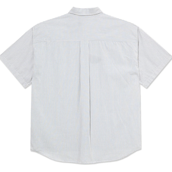 POLAR SKATE CO. - MITCH SHIRT (BLUE CHECK)