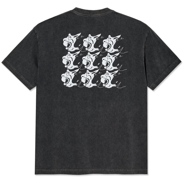 POLAR SKATE CO. - TEE | 2 GUYS (SILVER BLACK)