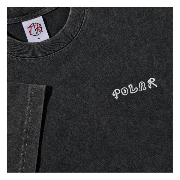 POLAR SKATE CO. - TEE | 2 GUYS (SILVER BLACK)