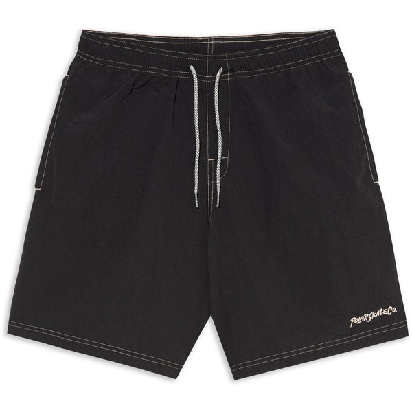 POLAR SKATE CO. - ZIGGY SWIM SHORTS (BLACK)