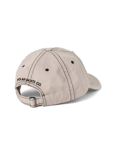 POLAR SKATE CO. - SAI CAP | CONTRAST WASHED GREY