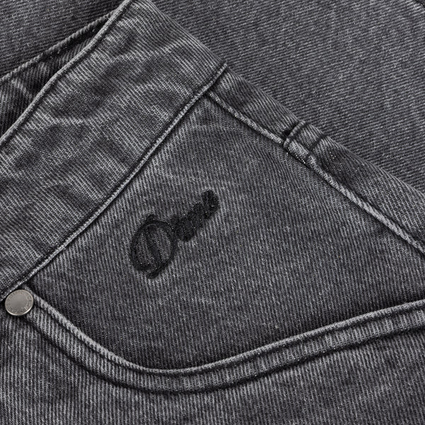 DIME - CLASSIC DENIM SHORTS FADED BLACK