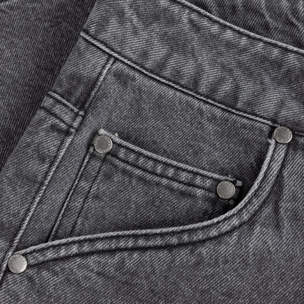 DIME - CLASSIC DENIM SHORTS FADED BLACK