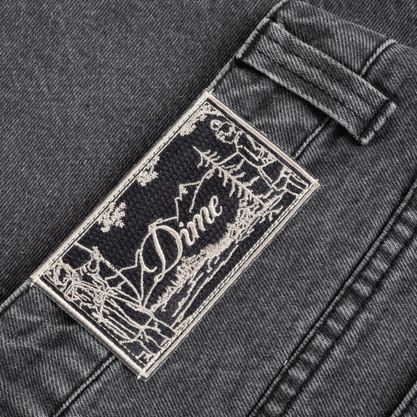DIME - CLASSIC DENIM SHORTS FADED BLACK
