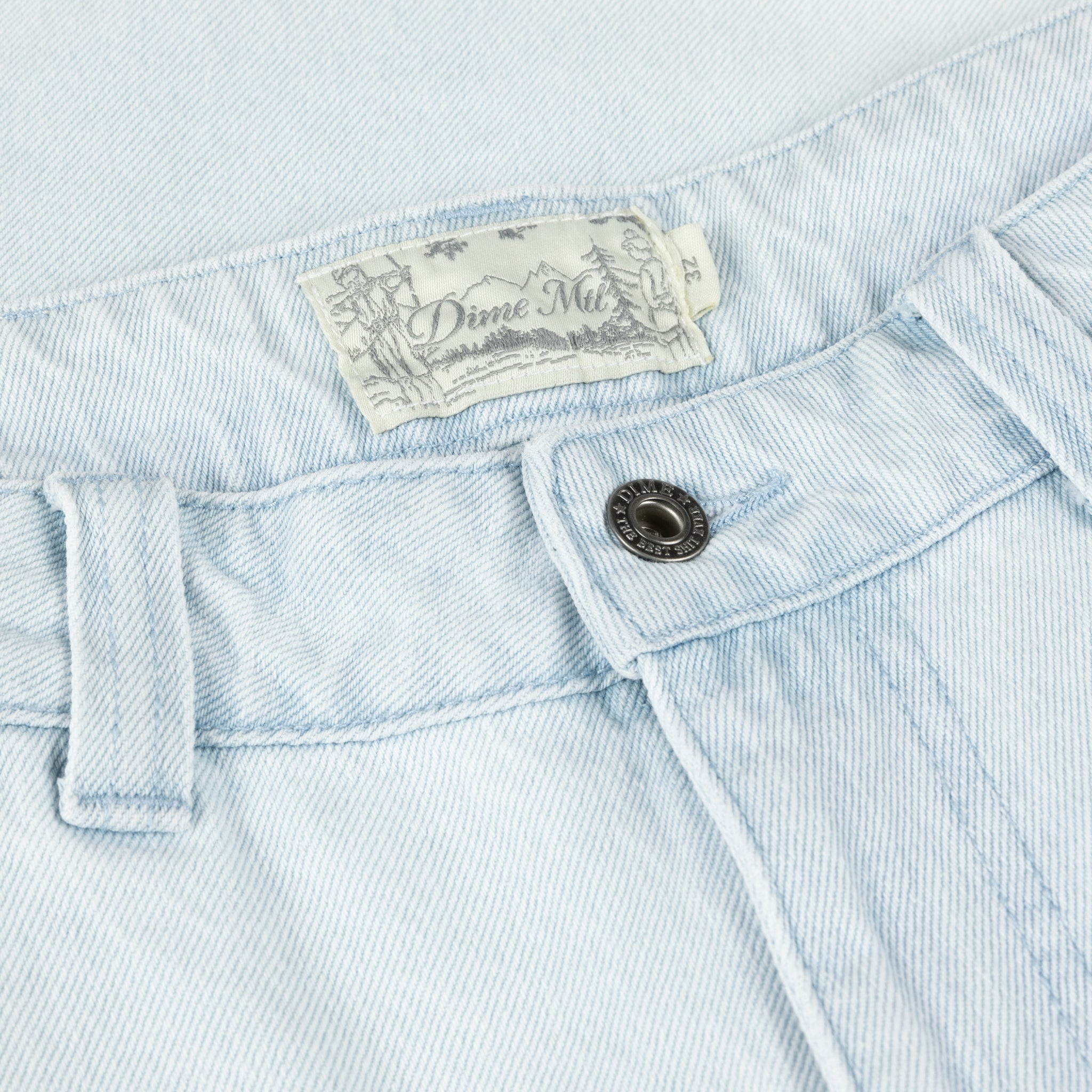DIME - CLASSIC DENIM SHORTS FADED BLUE – Rufus Macba