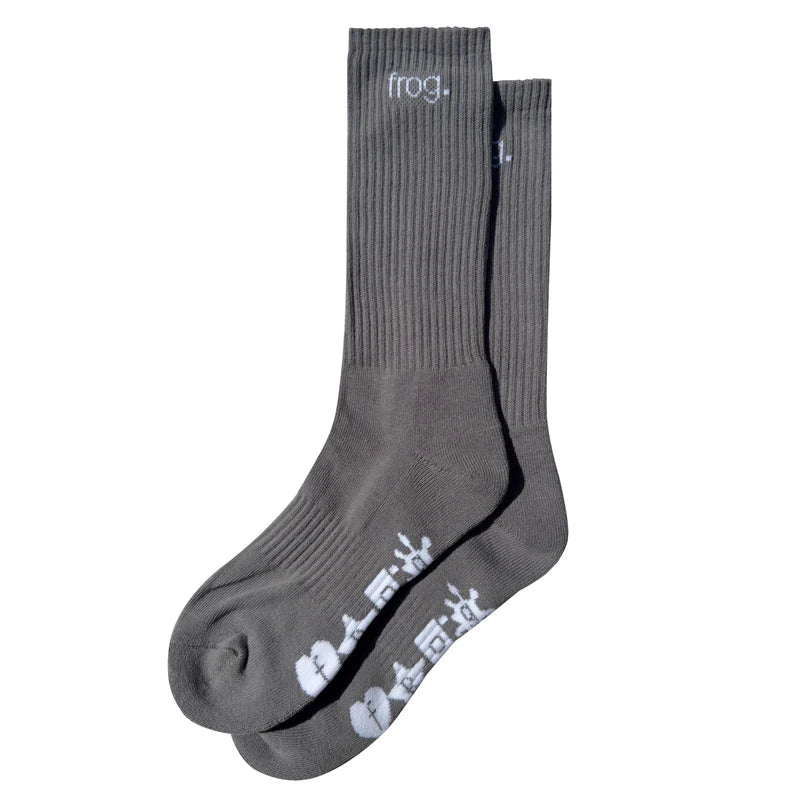 FROG SKATEBOARDS - FROG SOCKS WHITE