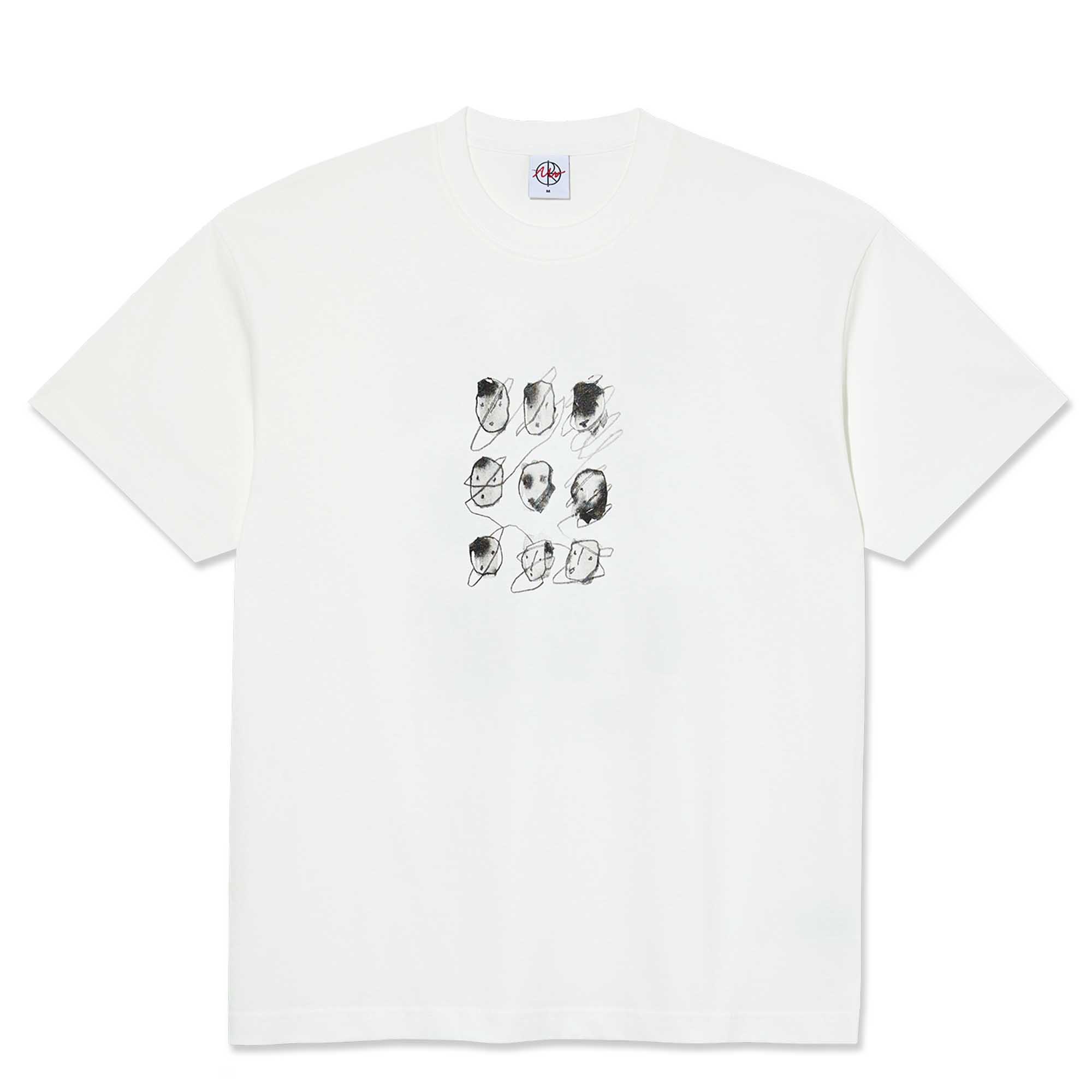 POLAR SKATE CO. - SEQUENCE TEE WHITE