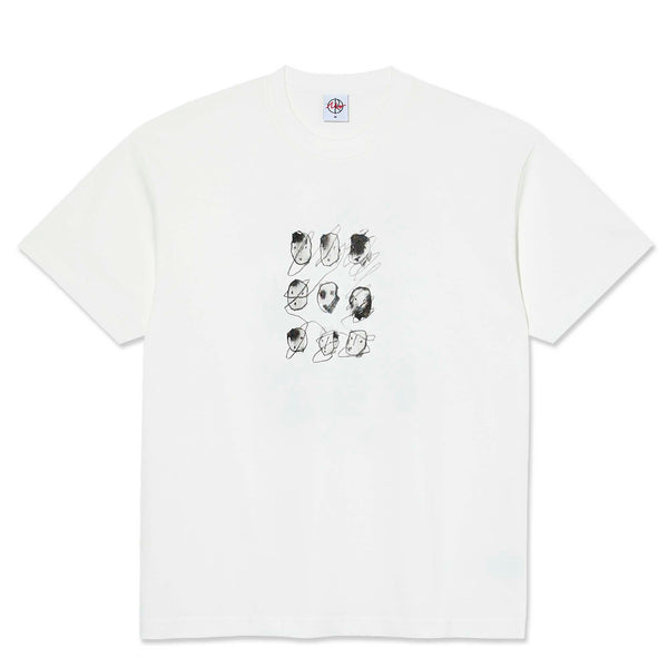 POLAR SKATE CO. - SEQUENCE TEE WHITE