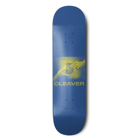 CLEAVER SKATEBOARDS - "SHARING" BLUE 8.25"