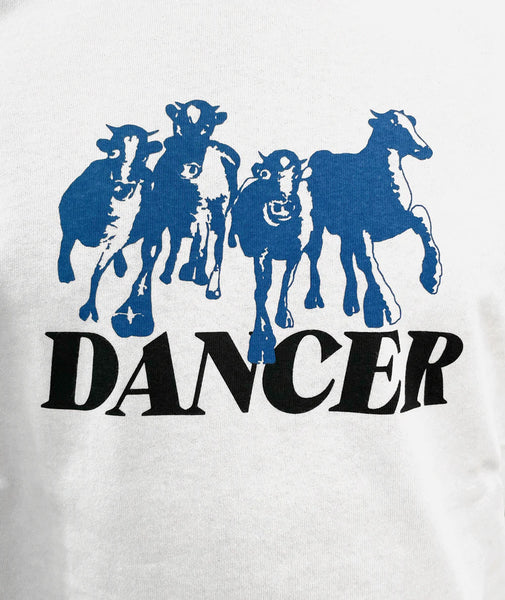 DANCER - STEP ASIDE LS TEE WHITE
