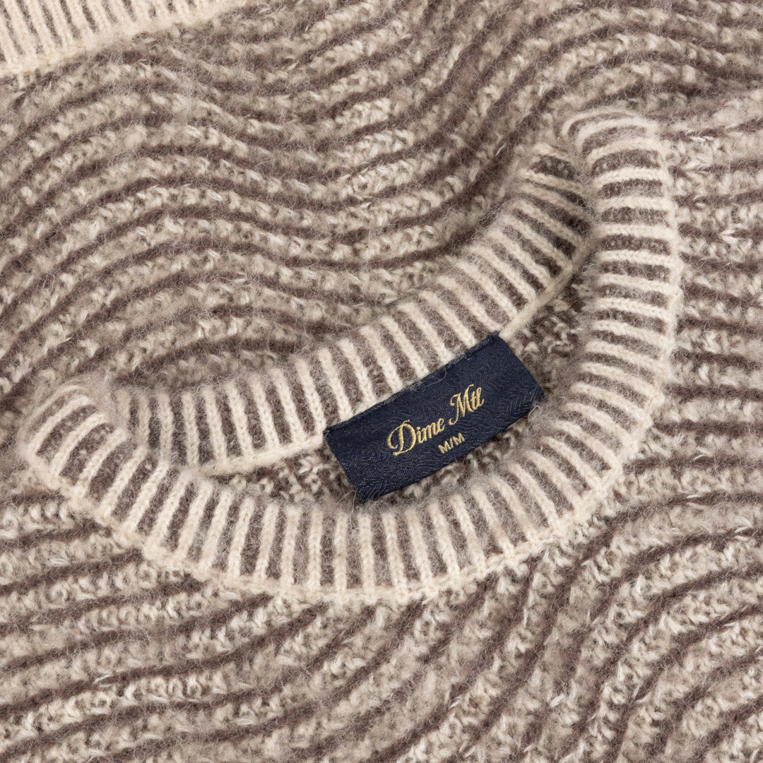 DIME - MOHAIR WAVE KNIT CAMEL – Rufus Macba