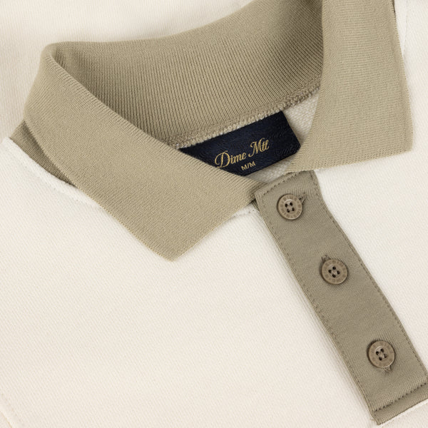 DIME - FRENCH TERRY RUGBY CREAM