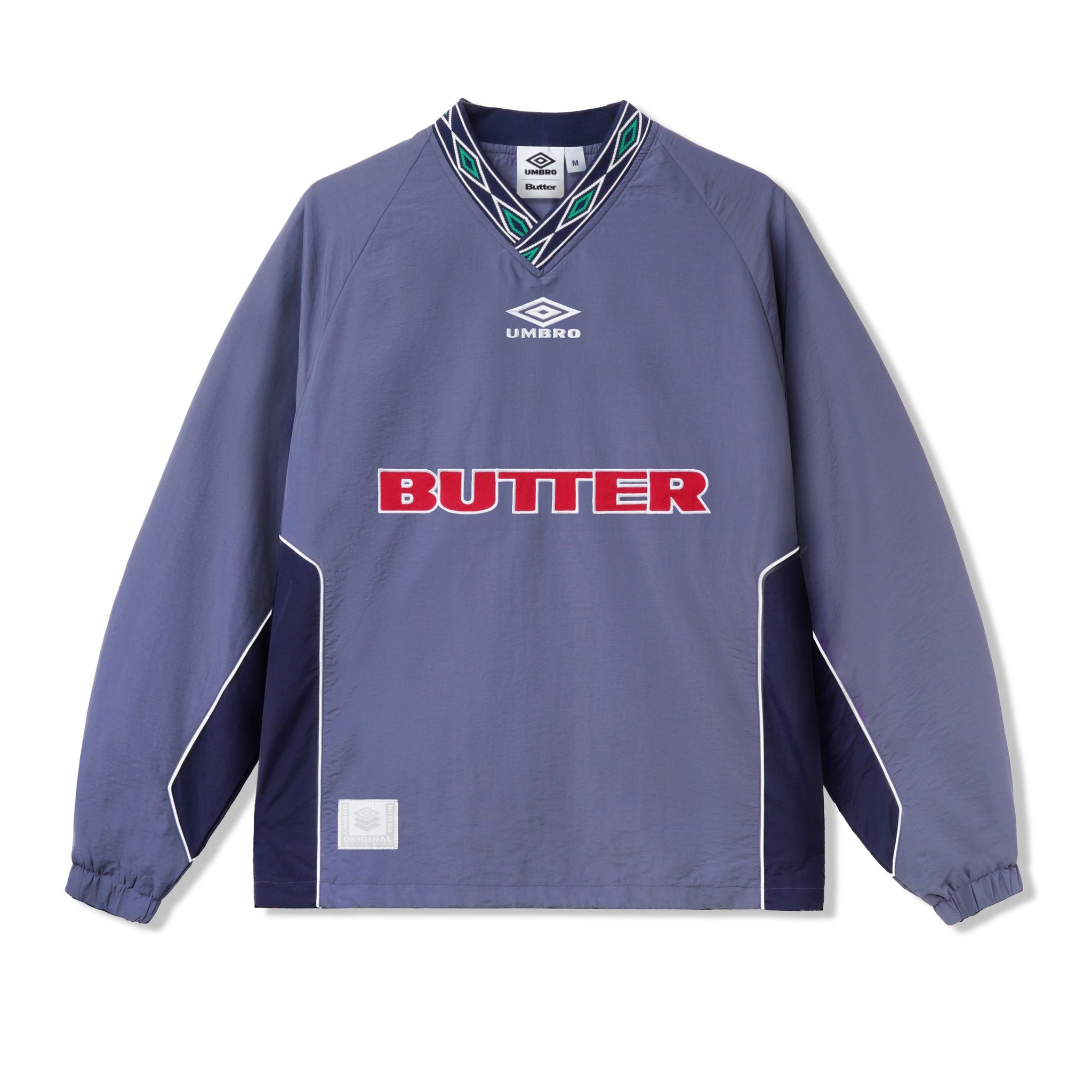 BUTTER GOODS / UMBRO - TRAINING PULLOVER SLATE/NAVY