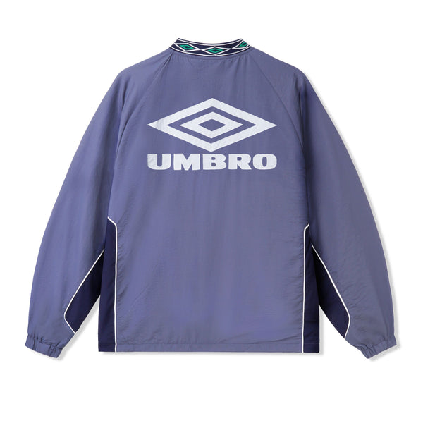 BUTTER GOODS / UMBRO - TRAINING PULLOVER SLATE/NAVY