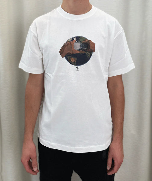 DANCER - TURBULENCE TEE WHITE