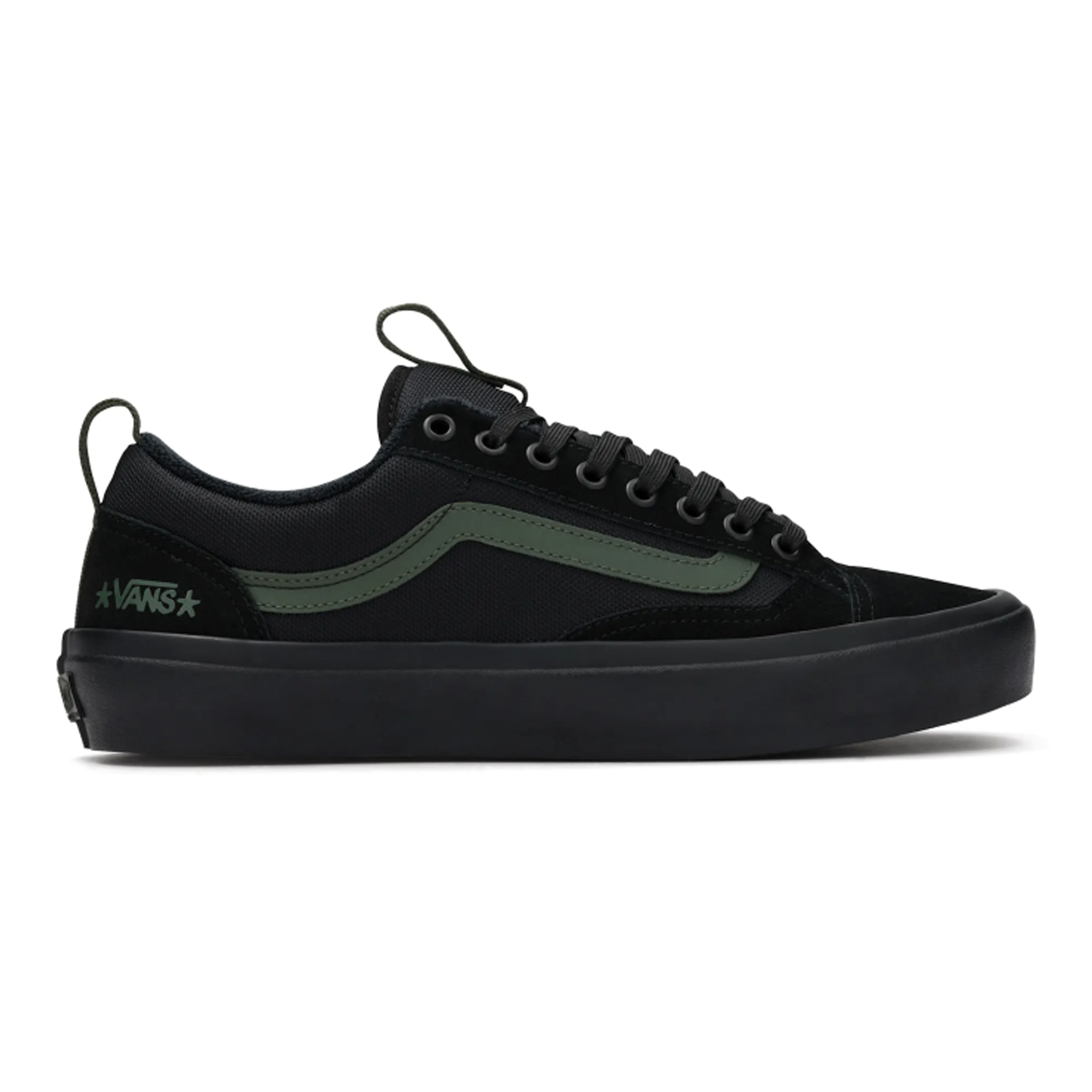 VANS PRO - SKATE OLD SKOOL 36 ATIBA BLACK/ DARK GREEN