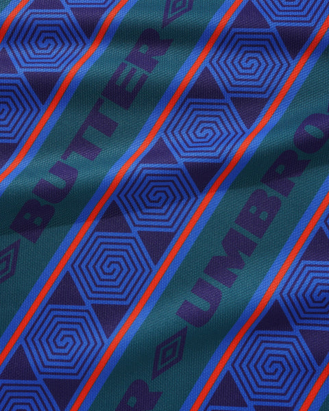 BUTTER GOODS / UMBRO - VERT JERSEY FOREST/COBALT