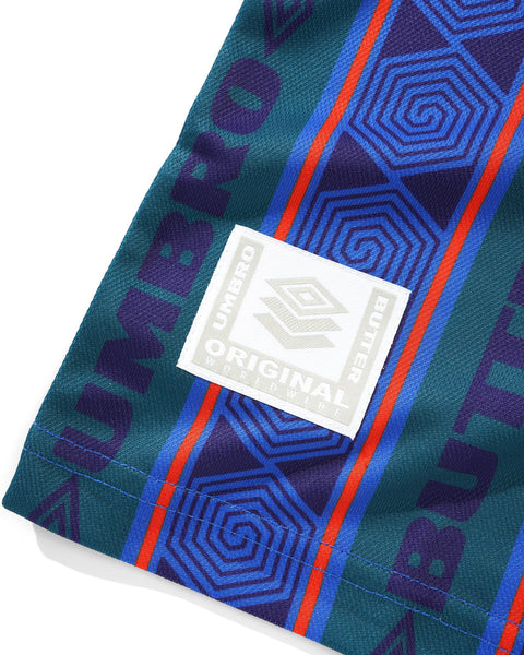 BUTTER GOODS / UMBRO - VERT JERSEY FOREST/COBALT