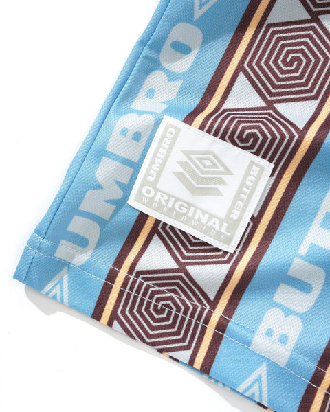 BUTTER GOODS / UMBRO - VERT JERSEY SKY/BROWN