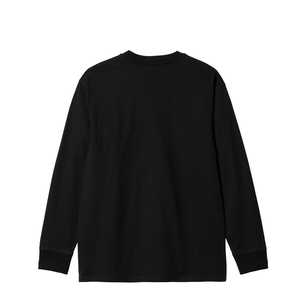 CARHARTT WIP - L/S AMERICAN SCRIPT T-SHIRT BLACK – Rufus Macba