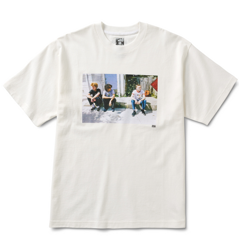 VANS PRO - SKATE ATIBA HAZ CURB C TEE WHITE