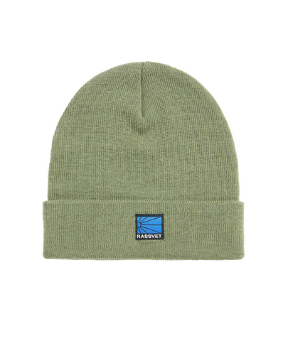 RASSVET SKATEBOARDS - CLASSIC LOGO BEANIE GREEN