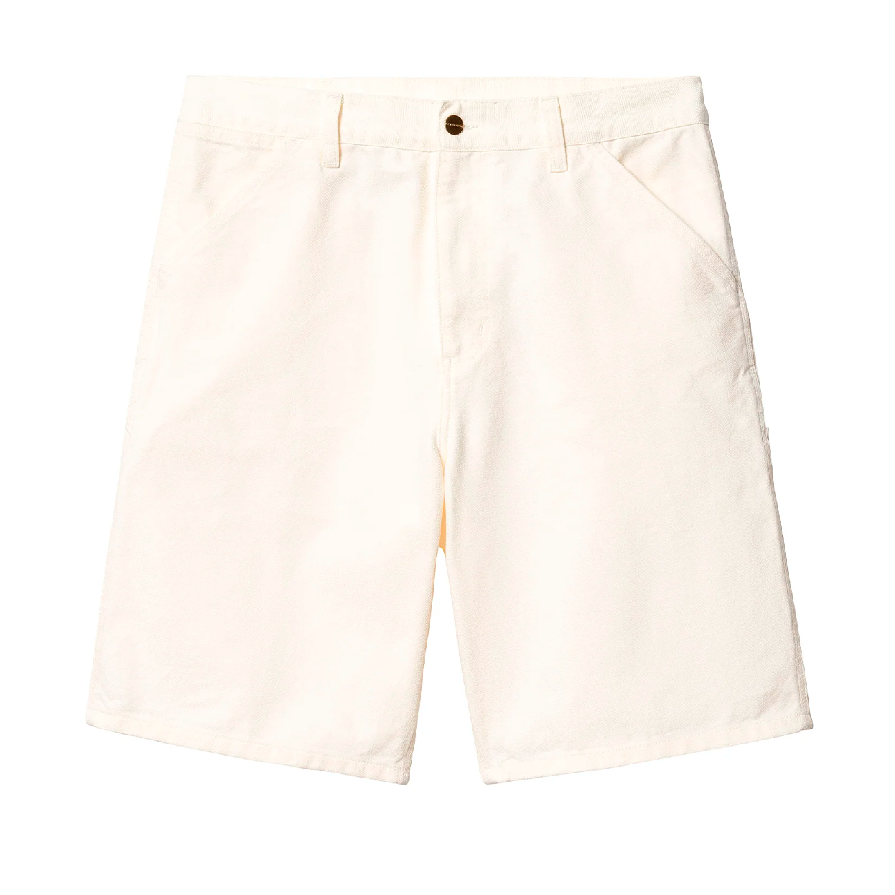 CARHARTT WIP - SINGLE KNEE SHORT WAX STONE WASHED