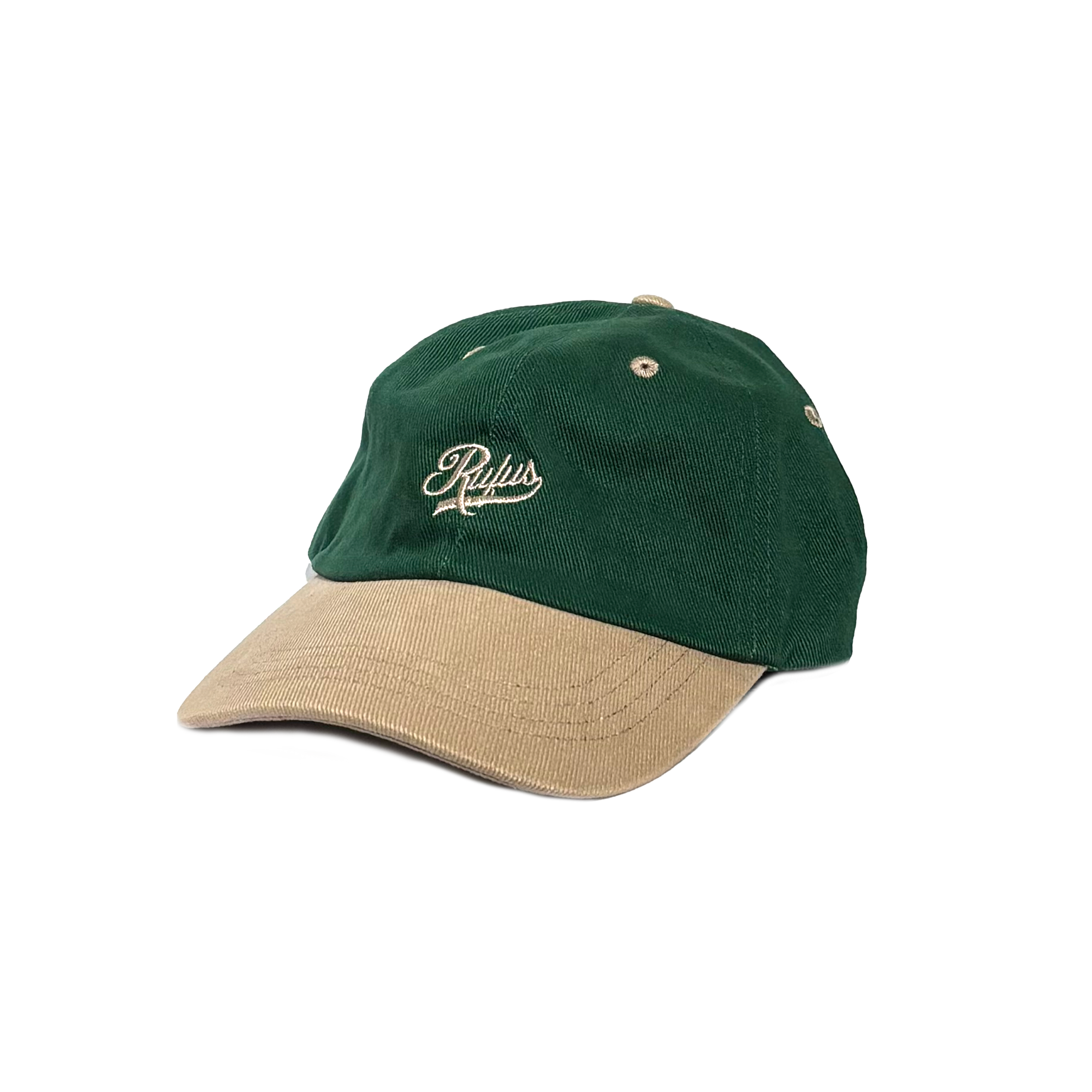 RUFUS - COLLAGE EMBROIDERED HAT GREEN