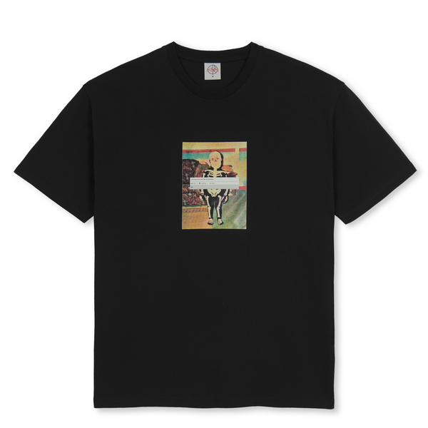 POLAR SKATE CO. - TEE | SKELETON KID - BLACK