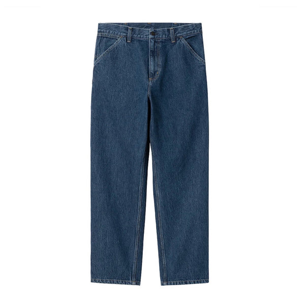 CARHARTT WIP - SINGLE KNEE PANT BLUE STONE WASHED