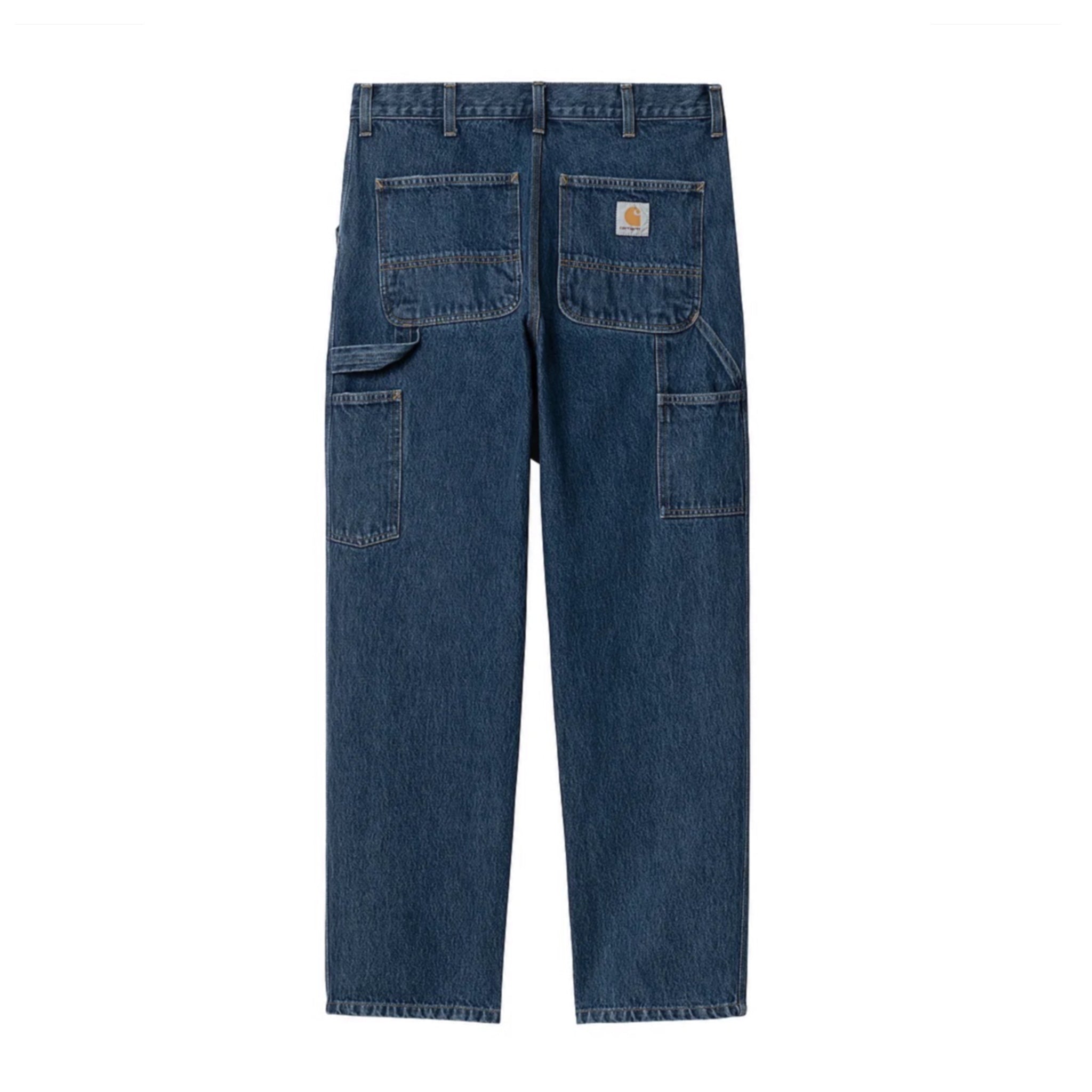 CARHARTT WIP - SINGLE KNEE PANT BLUE STONE WASHED