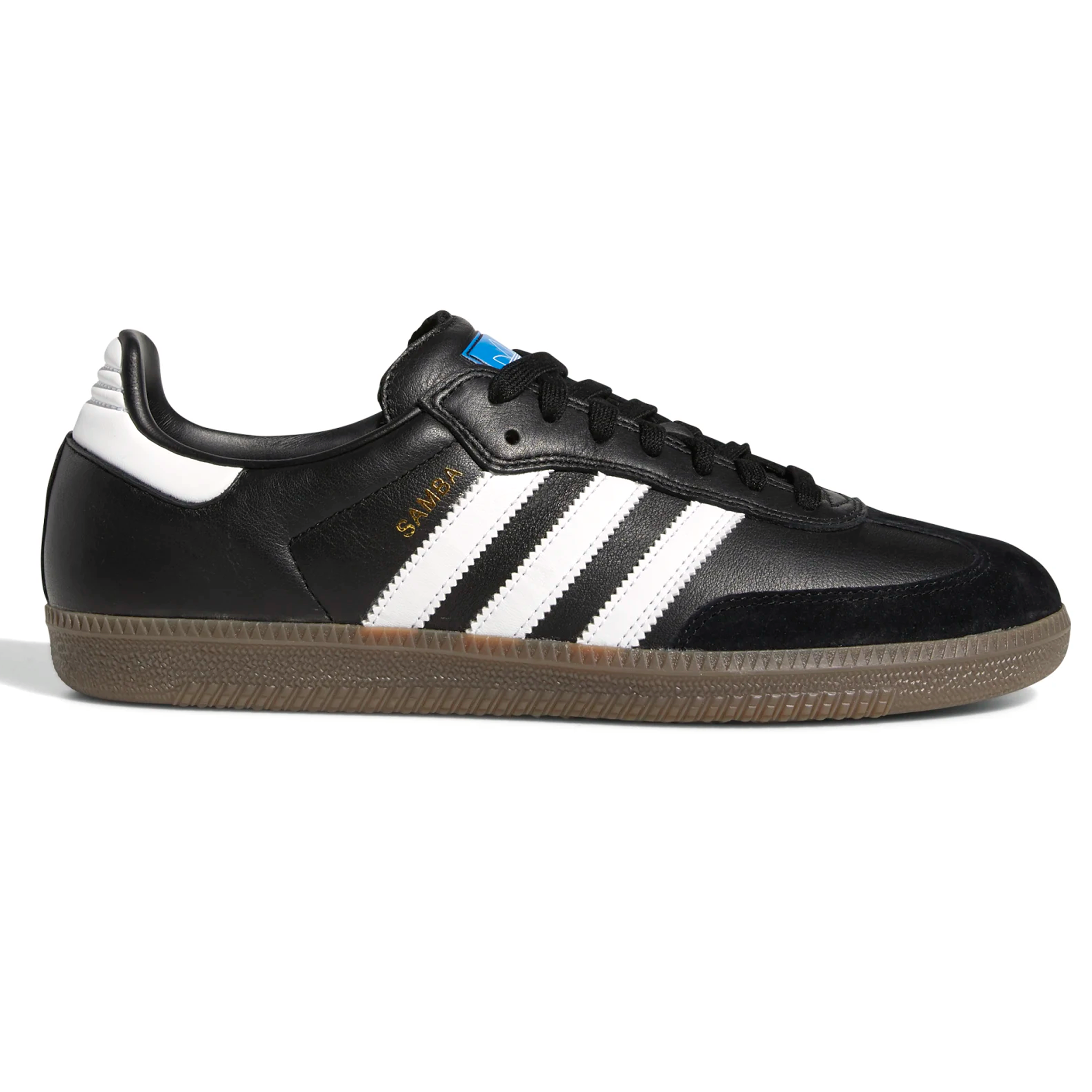 ADIDAS SKATEBOARDING SAMBA ADV CORE BLACK CLOUD WHITE GOLD METALL Rufus Macba