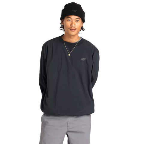 NEW BALANCE NUMERIC - WOVEN CREW BLACK