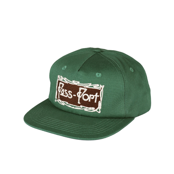 PASS~PORT - "PLUME" WORKERS CAP MILITARY GREEN