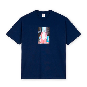 POLAR SKATE CO. - BUNNY TEE DARK BLUE