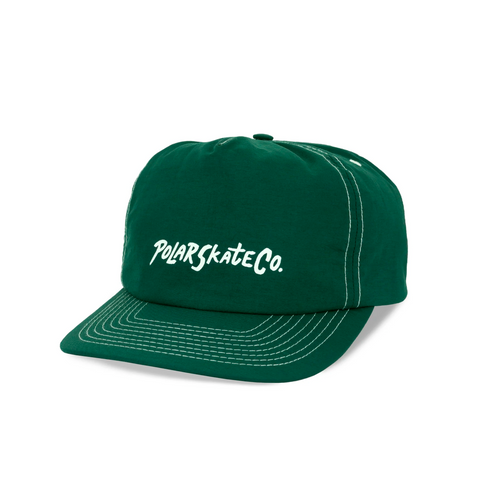 POLAR SKATE CO. - EARL CAP | SURF LOGO - DARK GREEN